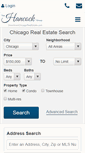 Mobile Screenshot of downtownchicagorealestate.com